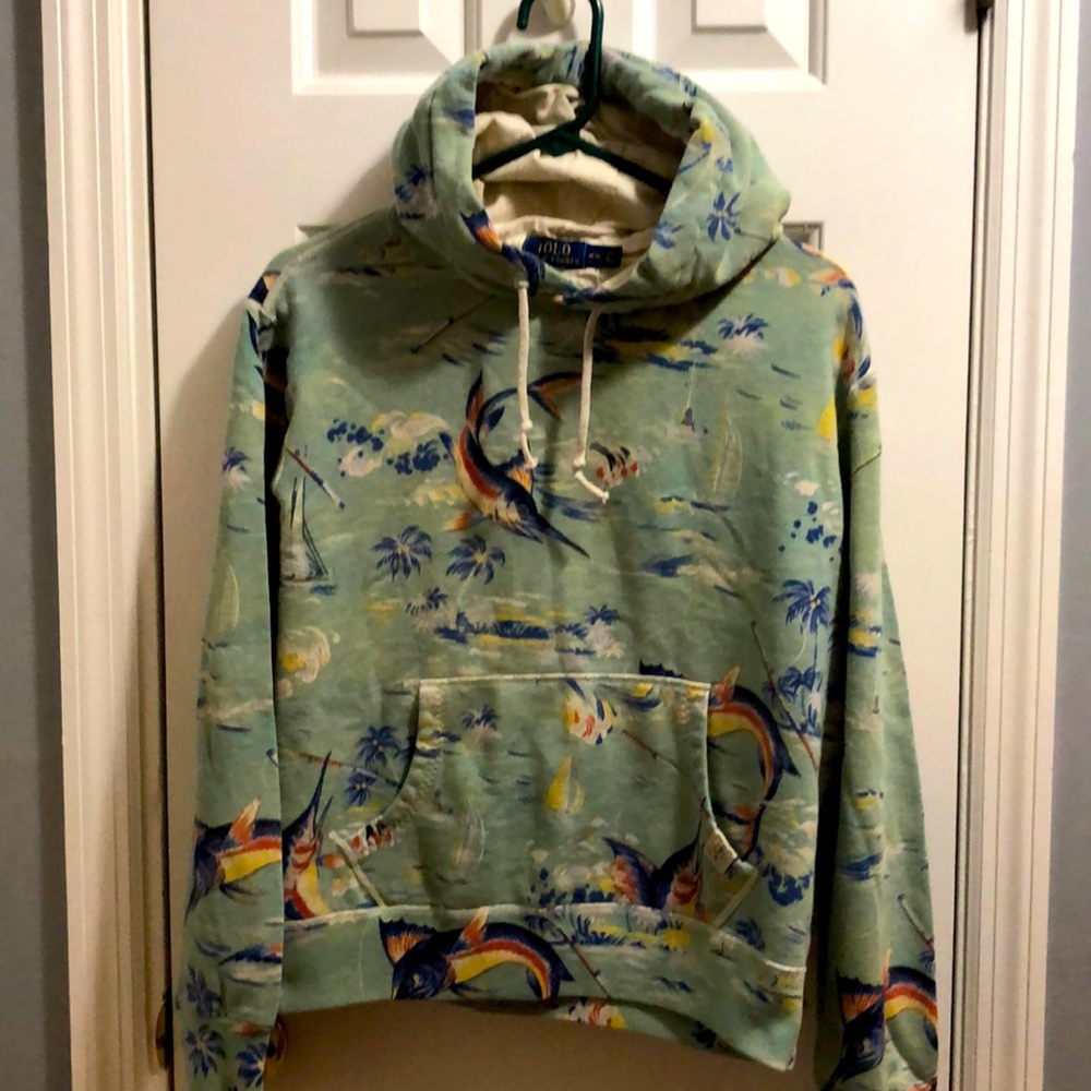 Polo Hooded Sweatshirt